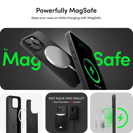 Spigen Cyrill Kajuk MagSafe - Gehäuse für iPhone 15 Pro Max (Schwarz)