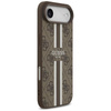 Guess 4G Printed Stripes MagSafe - Hülle iPhone Air (braun)