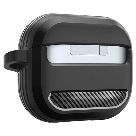 Spigen Rugged Armor - Etui pour Samsung Galaxy Buds 3 / 3 Pro (Noir mat)