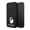 Karl Lagerfeld Silicone NFT Choupette - iPhone 11 Case (black)