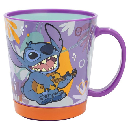 Disney Stitch Aloha – Kubek nieprzewracalny z technologią Smartgrip (410 ml, bez BPA, licencjonowany)