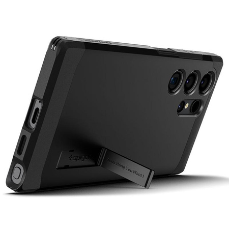 Spigen Tough Armor MagSafe - Etui pour Samsung Galaxy S24 Ultra (Noir)