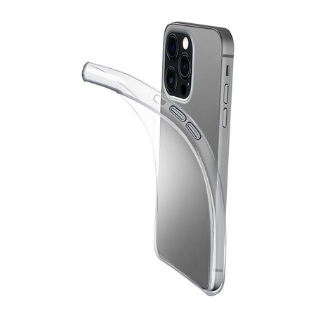 Cellularline Fine - Coque pour iPhone 14 Pro (Transparent)