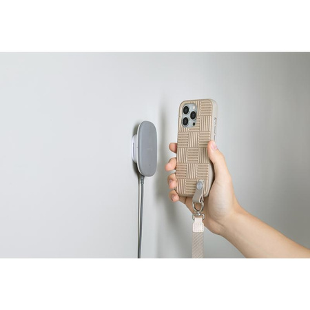 Moshi Altra - Etui z odpinaną smyczką iPhone 13 Pro Max (antybakteryjne NanoShield™) (Sahara Beige)