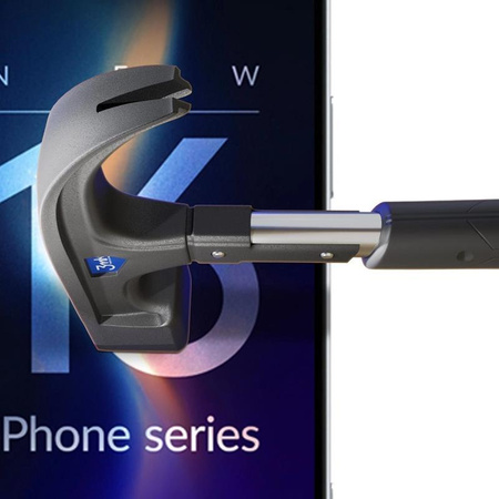 3mk Silky Matt Privacy - Matte Sichtschutzfolie für iPhone 16 Pro Max