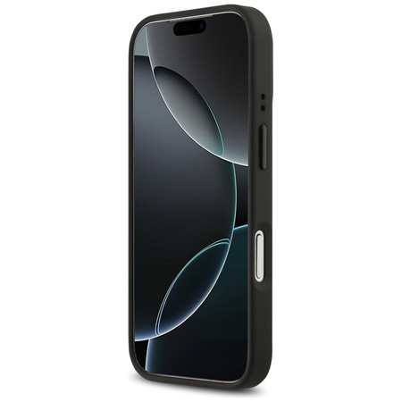 Red Bull hálós piros gyűrű és fémgombok MagSafe - iPhone 17 Pro tok (sötétkék)