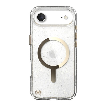 Speck Presidio Lux MagSafe - iPhone Air Case (Glitter / Gold Metallic)