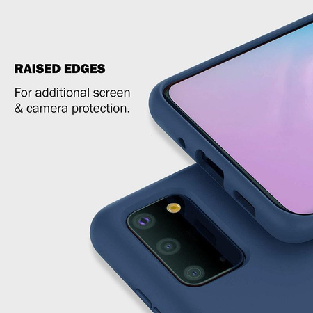 Crong Color Cover - Samsung Galaxy S20 tok (kék)