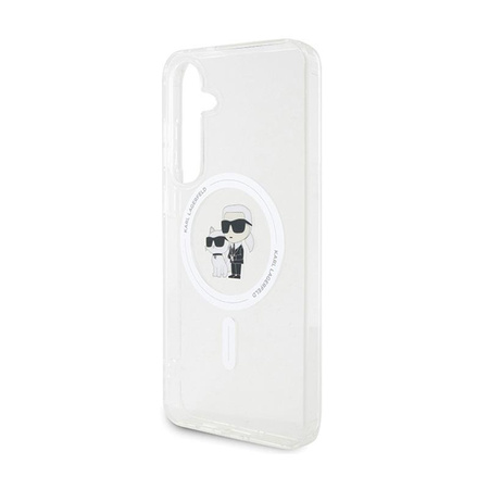 Karl Lagerfeld IML Karl & Choupette MagSafe - Étui Samsung Galaxy S24+ (transparent)