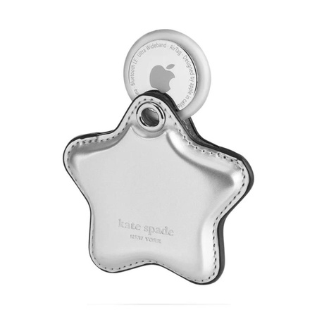 Brelok Kate Spade New York do AirTag – gwiazda, srebrne wykończenie