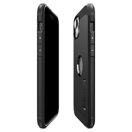 Spigen Tough Armor MagSafe - Gehäuse für iPhone 15 (Schwarz)