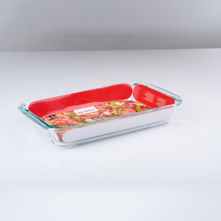 Alpina - Glass ovenproof dish 34.5x20.5x5 cm 2.2 L