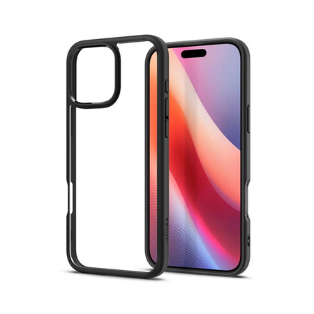 SPIGEN ULTRA HYBRID IPHONE 16 PRO MAX MATNÁ ČERNÁ