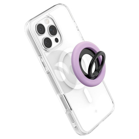 Spigen Nano Pop MagSafe Phone Ring - Finger holder with stand function (Grape Purple)