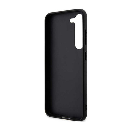 Karl Lagerfeld NFT Saffiano Karl & Choupette - Étui pour Samsung Galaxy S23+ (gris)