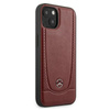 Mercedes Leder Urban - Tasche iPhone 13 mini (Rot)
