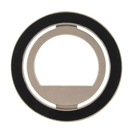 Guess MagSafe Ring Stand Rhinestone - Magnetischer Fingerhalter für Handy mit Standfunktion (Gold)