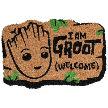 WYCIERACZKA POD DRZWI WEWNĘTRZNA, Kokosowa, I Am Groot, do Butów, 40x60