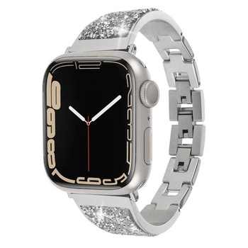 Case-Mate Brilliance - Stainless Steel Strap for Apple Watch 42/44/45/49 (Silver)