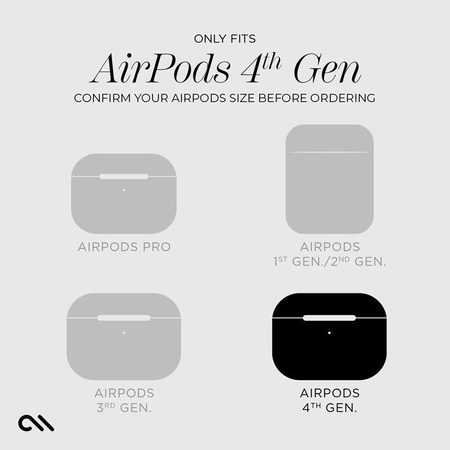 Pouzdro Case-Mate Tough Case - Pouzdro pro AirPods 4 (průhledné)