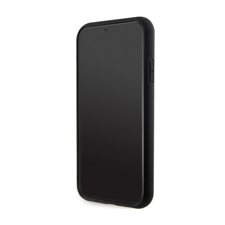 Guess Saffiano MagSafe - iPhone 11 Tasche (schwarz)