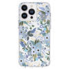 Rifle Paper Clear - Etui iPhone 14 Pro Max (Garden Party Blue)