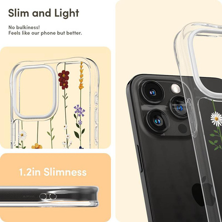 Spigen Cyrill Cecile - pouzdro pro iPhone 15 Pro Max (Flower Garden)