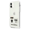 Karl Lagerfeld Ikonik & Choupette - Coque iPhone 11 / iPhone XR (transparente)