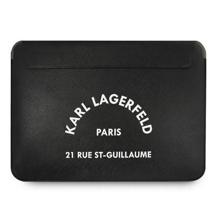 Karl Lagerfeld Saffiano RSG Sleeve - 13" / 14" Notebook Case (Black)