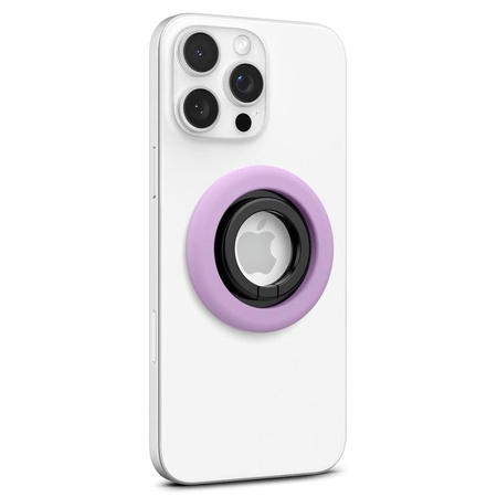 Spigen Nano Pop MagSafe Phone Ring - Fingerhalter mit Standfunktion (Grape Purple)