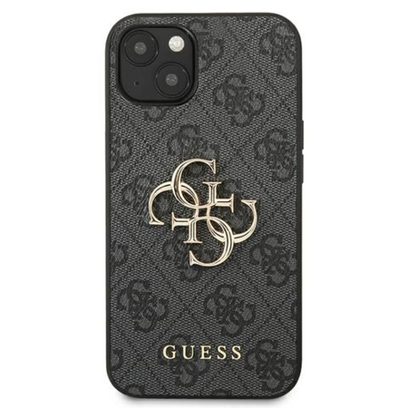 Guess 4G Big Metal Logo - iPhone 13 Case (grey)