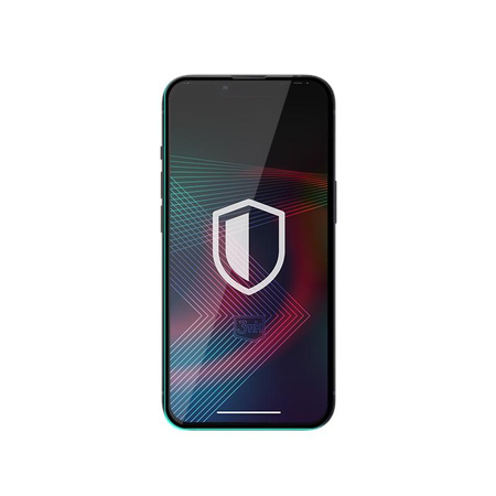 3mk HardGlass Max Lite - Gehärtetes Glas für iPhone 13 / iPhone 13 Pro (Schwarz)