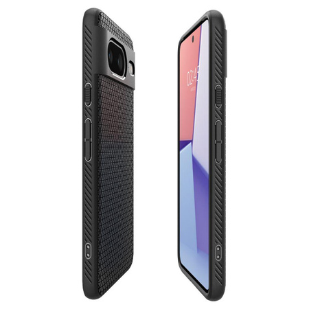 Spigen Liquid Air - Gehäuse für Google Pixel 8 (Schwarz)