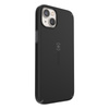 Speck CandyShell Pro + MagSafe - Coque pour iPhone 14 Plus avec revêtement MICROBAN (Noir / Gris ardoise)