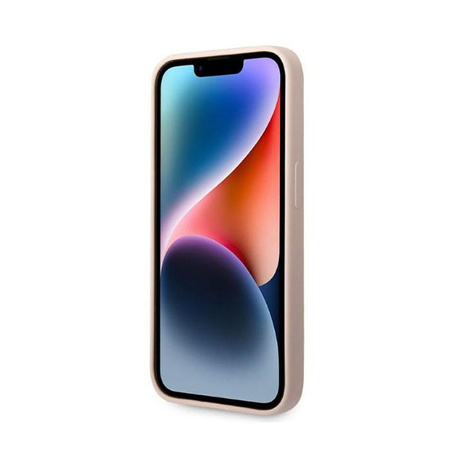 Karl Lagerfeld Silikonové pouzdro NFT Ikonik - iPhone 14 Pro (růžové)