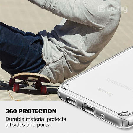 Crong Crystal Shield Cover - Samsung Galaxy S20 Ultra Case (Transparent)