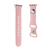 Hello Kitty Silikon Kitty Head - Armband für Apple Watch 38/40/41 mm (rosa)