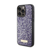 Guess Rhinestone Metal Logo - iPhone 15 Pro Case (pink)