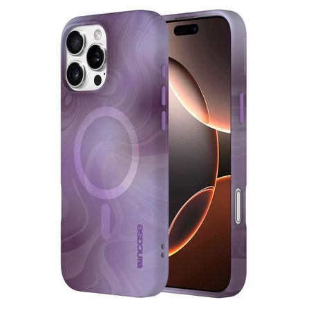 Incase Halo Case MagSafe - pouzdro pro iPhone 16 Pro Max (Oil Slick Lilac)