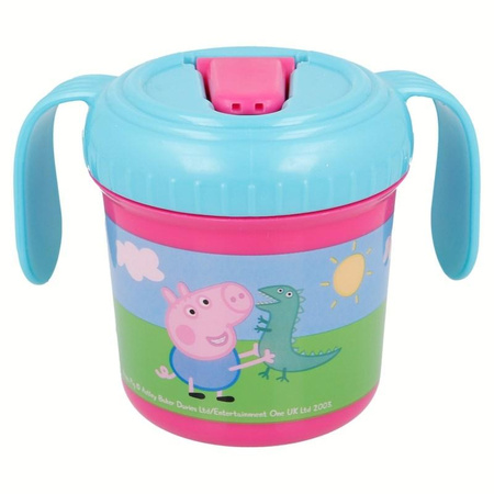 Peppa Pig - Tasse à boissons gazeuses avec poignées 250 ml Peppa Pig