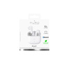 PURO PLAY 5.0 TWS - V5.0 Bluetooth vezeték nélküli fejhallgató töltőtokkal (fehér)