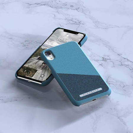 Nordic Elements Saeson Freja - Coque en matériau pour iPhone XR (Petrol)