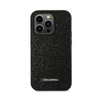 Karl Lagerfeld Glitter Plaque Logo - iPhone 14 Pro Max Case (black)