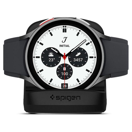 Spigen S353 Night Stand - Nabíjecí stojánek pro Samsung Galaxy Watch 5 / 5 Pro (černý)