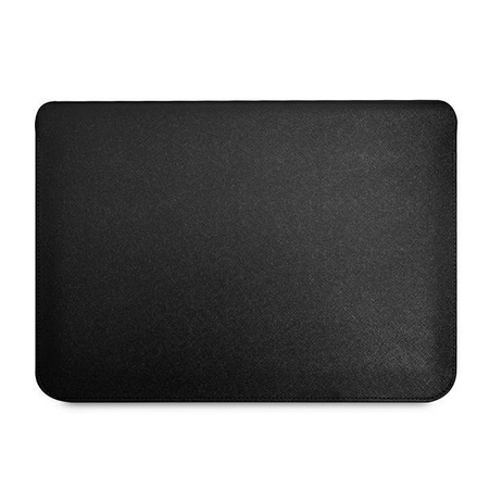 Guess Saffiano Triangle Logo Sleevee - pouzdro na 16" notebook (černé)