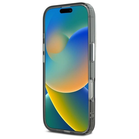 Karl Lagerfeld IML Monogram Karl & Choupette Head MagSafe - Pouzdro pro iPhone 16 Pro (černé)