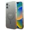 Guess IML Glitter Gradient MagSafe - iPhone 16 Plus tok (barna)