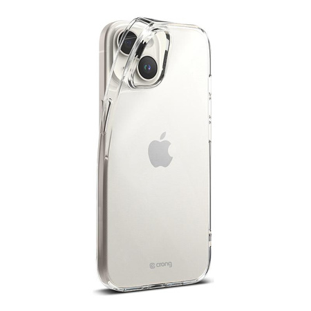 Crong Crystal Slim Cover - iPhone 15 Plus Hülle (Transparent)