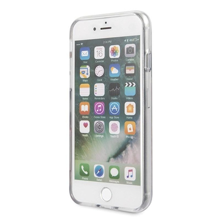 Karl Lagerfeld Iconic Karl - iPhone SE 2020 / 8 / 7 Case (Silver Glitter)