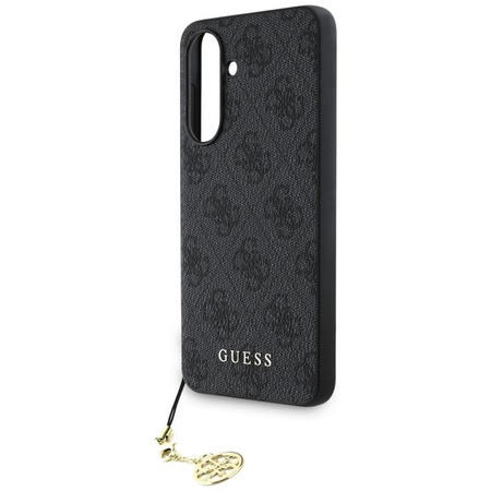 Guess 4G Charms Collection - tok Samsung Galaxy A56 5G készülékhez (fekete)